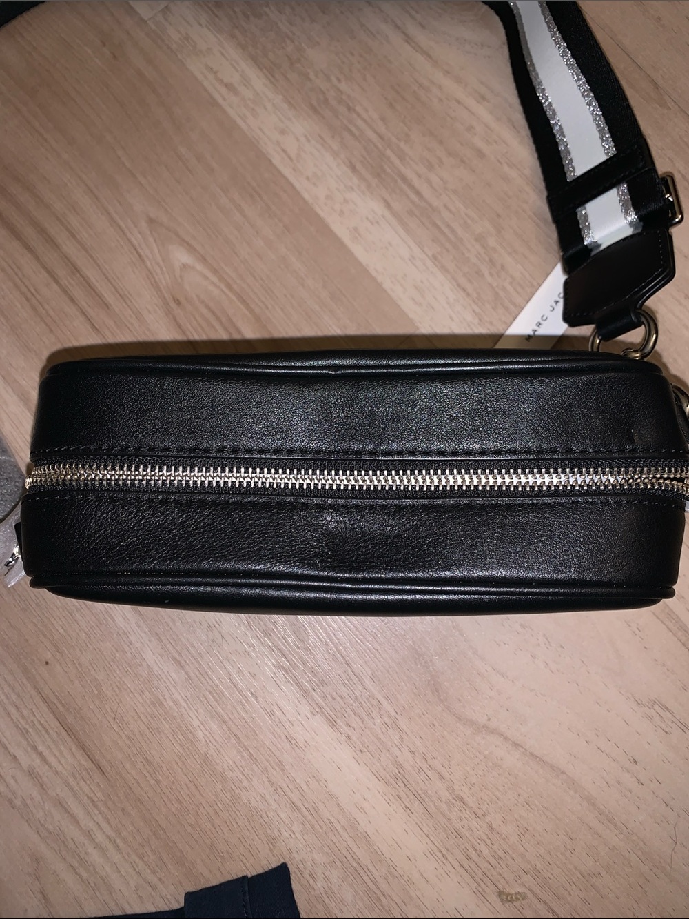 Marc Jacobs Black Leather Crossbody Bag - Picture 4 of 10